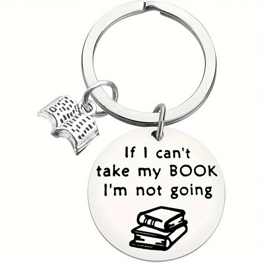 Book Lover Keychain