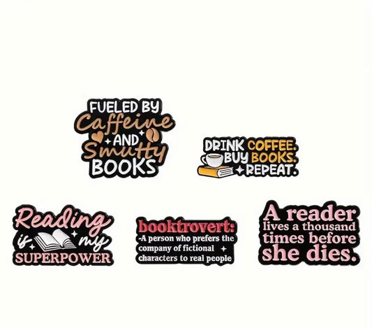 Book Lovers Pins