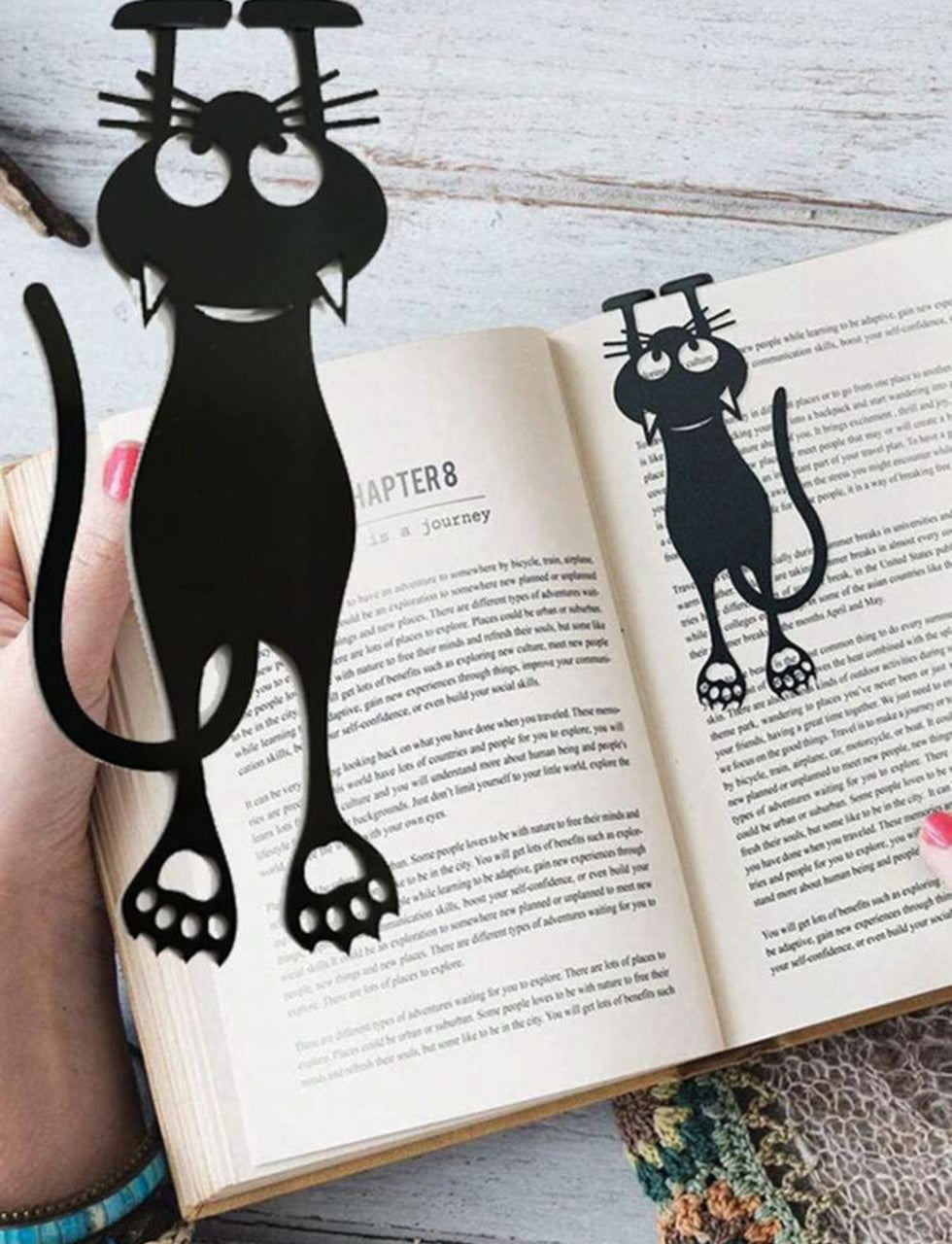 Cat Shaped Bookmark