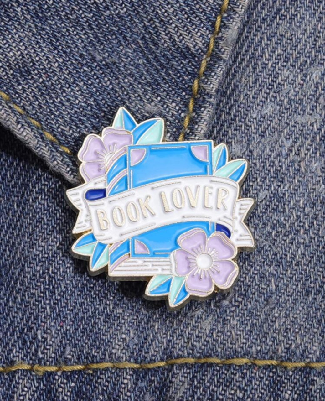 Cute Flower Book Pin