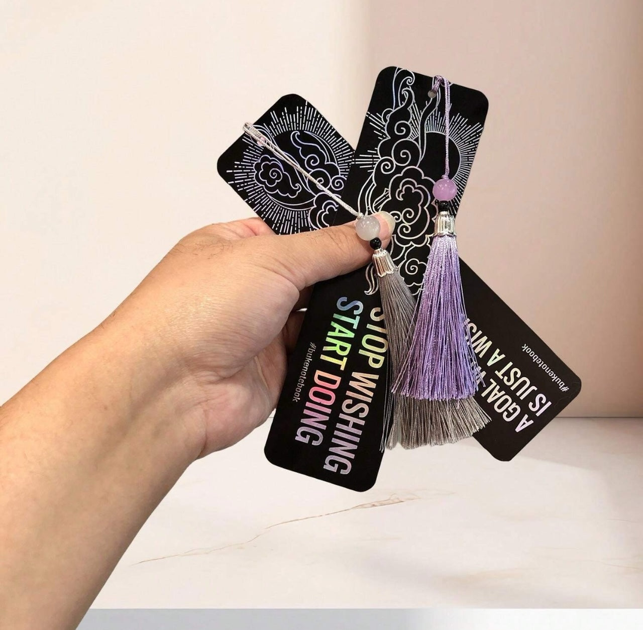 Waterproof Tassle Bookmarks